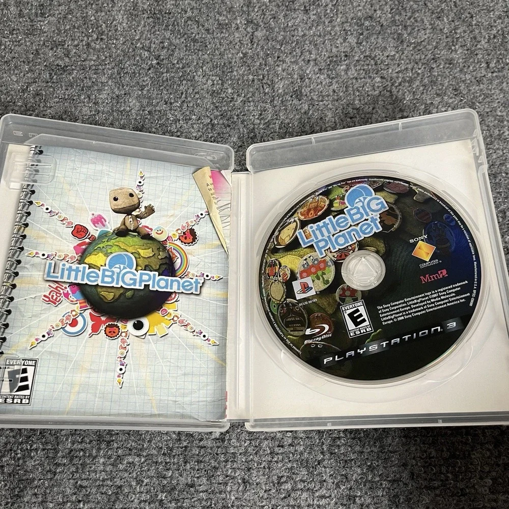 Little Big Planet PlayStation 3 PS3 Game CIB Tested Works!